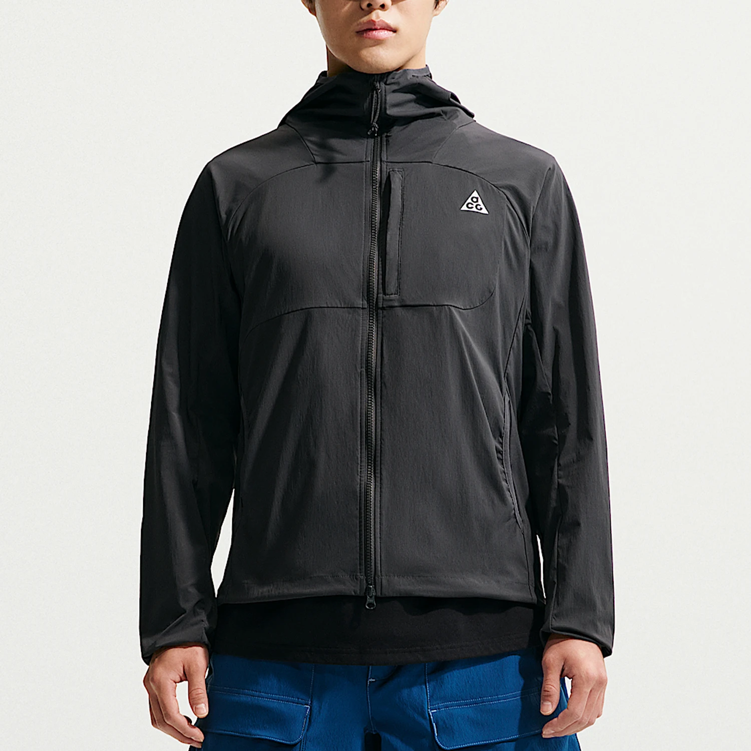 Nike genuine comfortable men's two-way zipper outdoor detachable jacket IF1269-010