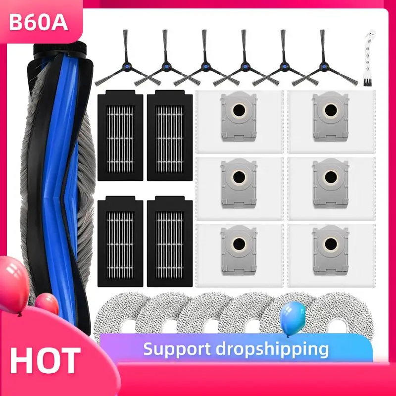 

B60A Replacement Parts For Ecovacs Deebot T50 Max Pro Omni/T50 Pro Omni/T50 Max/T50 Pro/T50 Omni Robot Vacuum