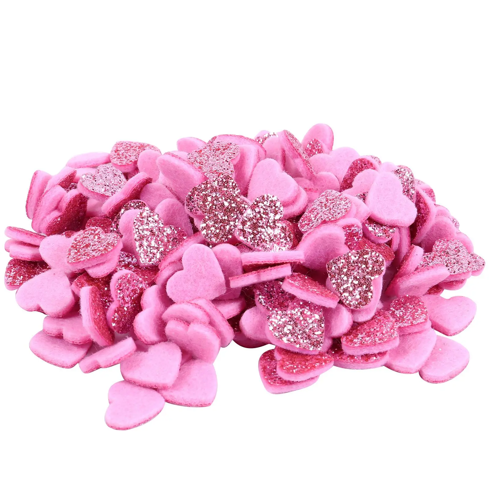 

200 Pcs Small Heart Shiny Decorative DIY Supplies Practical Jewelries Charming Diy Supplies Clothes Accessories
