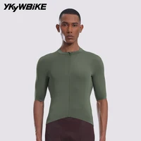 YKYWBIKE-Camiseta de ciclismo para hombre, camiseta ligera de manga corta para equipo profesional, Maillot de bicicleta, ropa de ciclismo de carrera