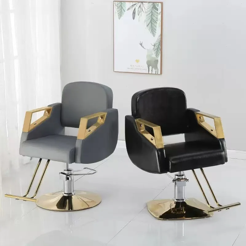 Hair Salon Special Chair Can Be Raised And Lowered To Adjust The Multifunctional Barber Shop Haircut Chair