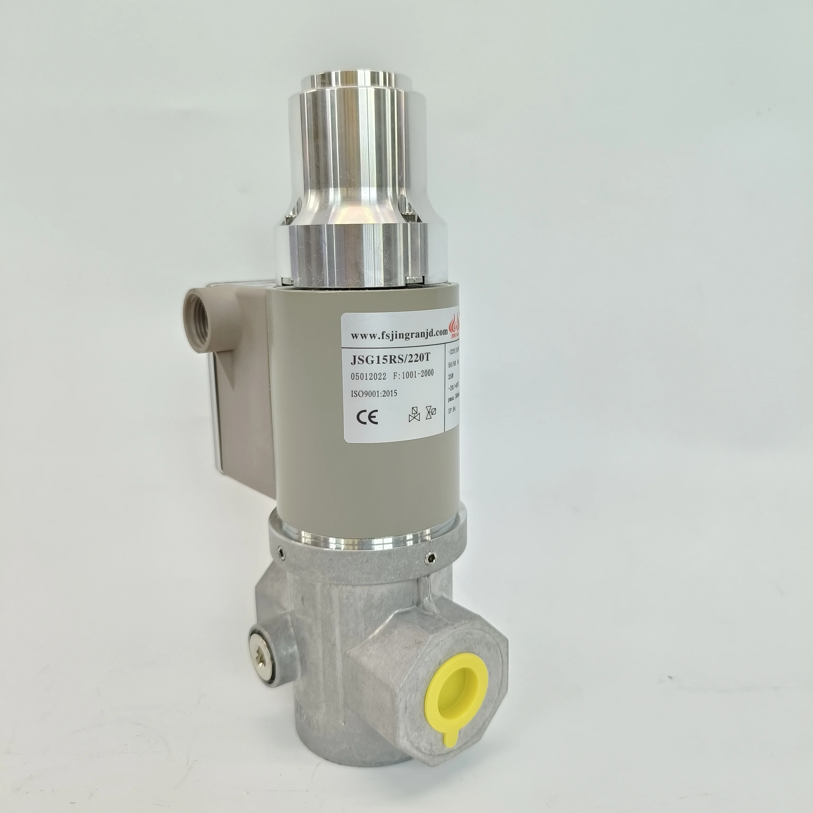 Slow opening gas solenoid valve JSG15