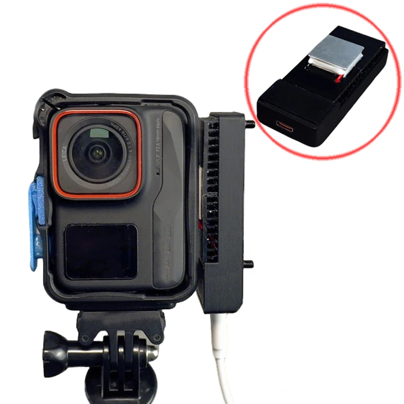 

1PC For GoPro/Insta360/DJI Camera Cooling Fan with Heat Sink 60℃ Temperature Drop Thermoelectric Cooler Prevent Thermal Shutdow
