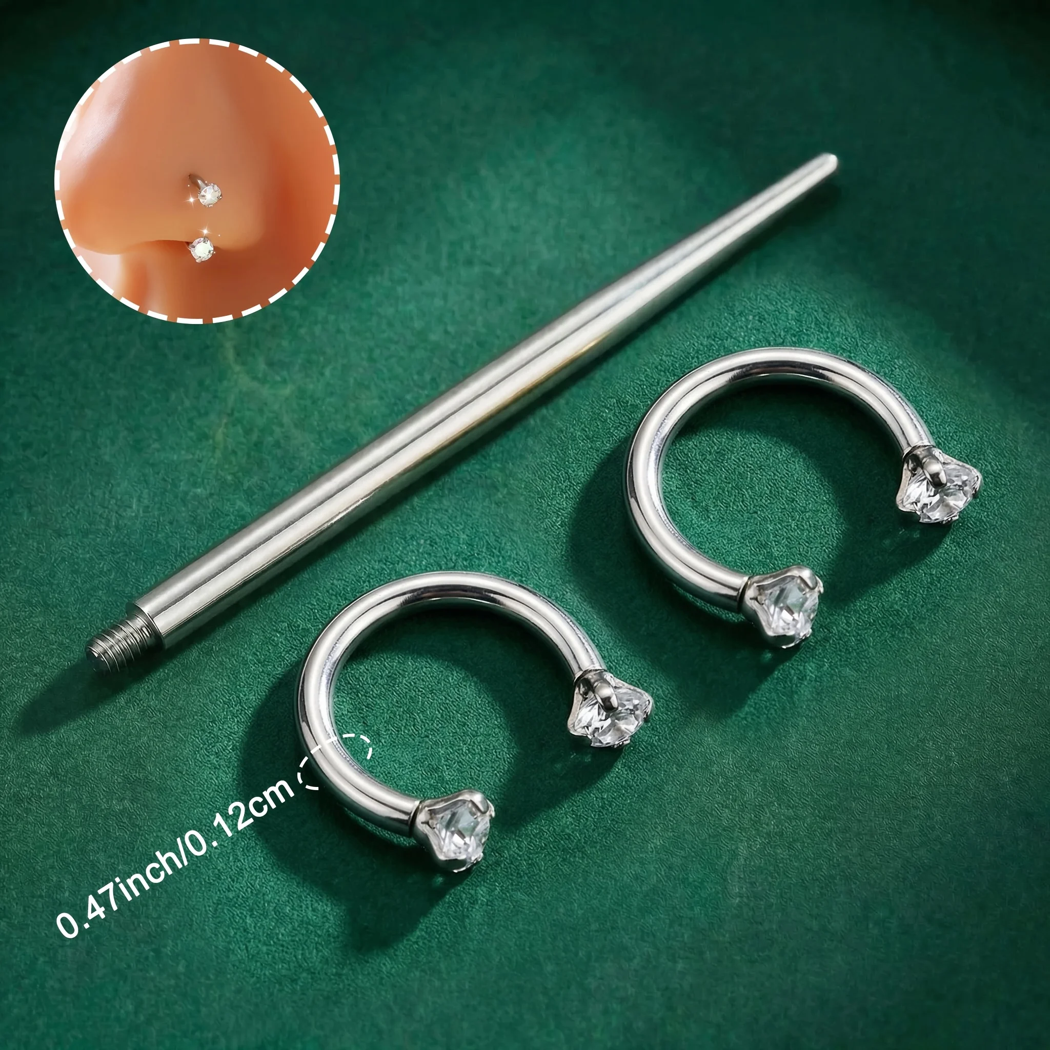 Fashion Trend 304 Stainless St - Body Jewelry Trend 评论和价格