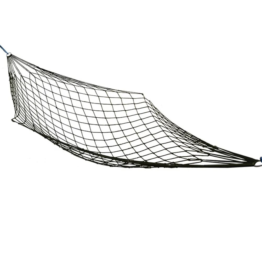 

Outdoor Hammock 120Kg Heavy Duty Portable For Camping Hiking Travel Nylon Mesh Bed Rope Net For Backyard Patio Use