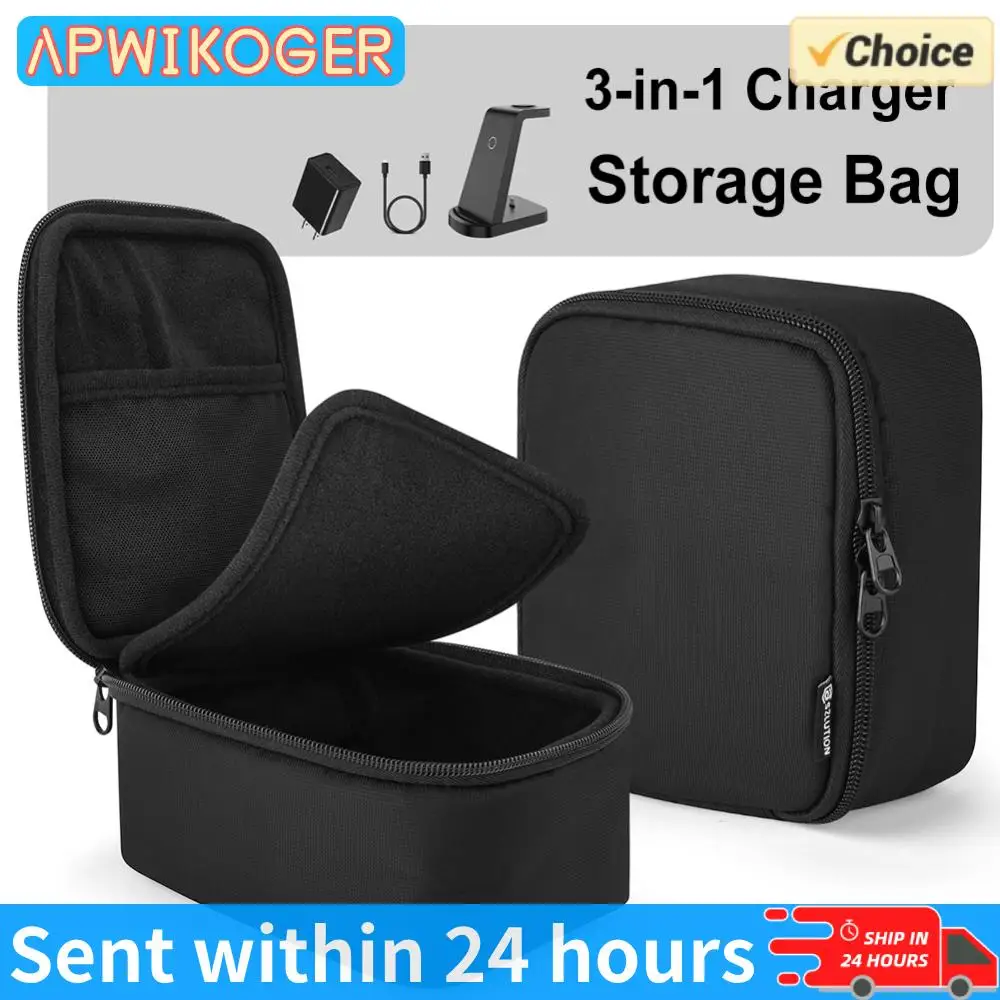 

Wireless Charger Storage Bag Travel Wireless Charger Case for Wireless Charger Adapter Cable-Box Only