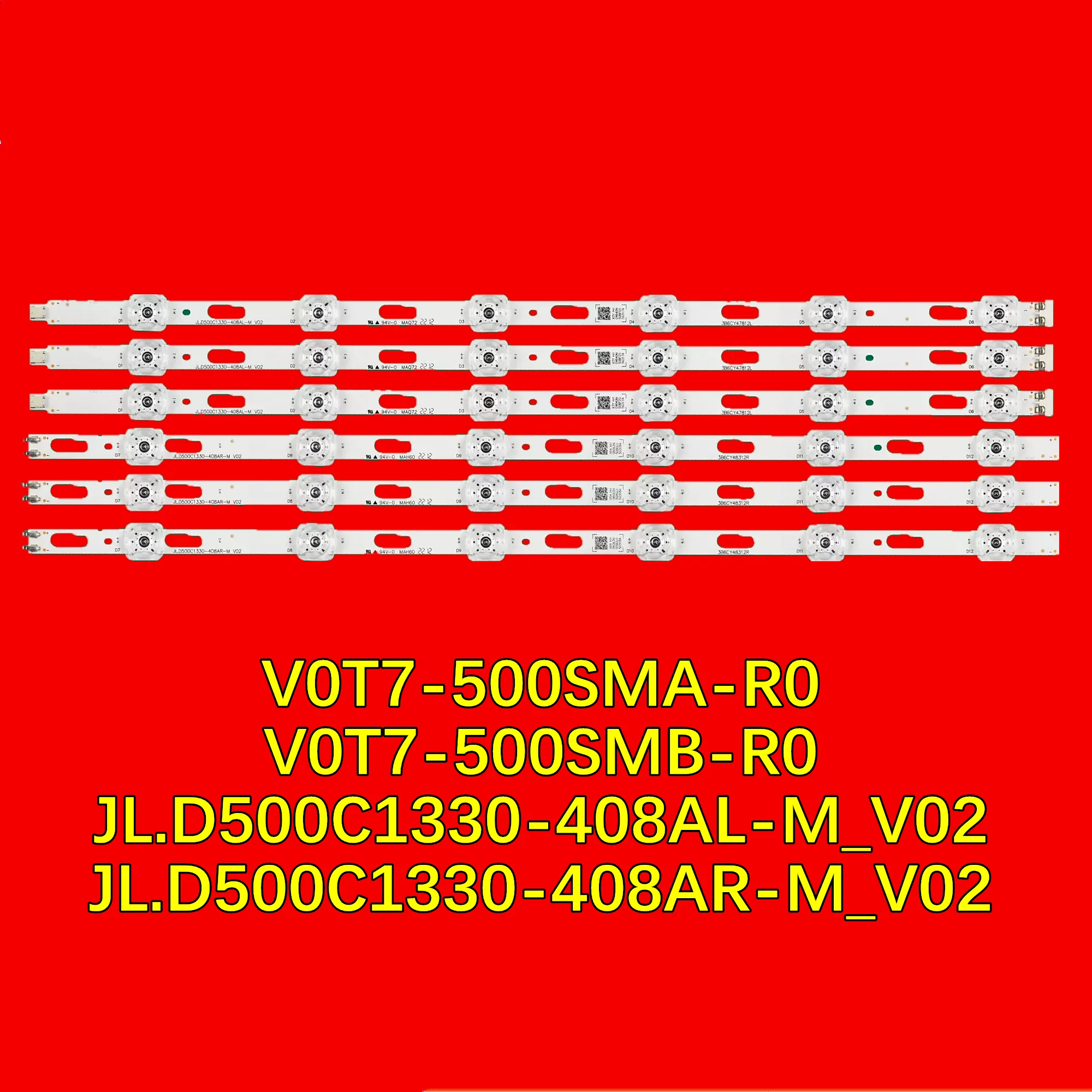 

Светодиодная лента для UE50TU7000, UE50TU7100, UE50TU7500, UE50TU8000, UE50TU8500, UE50TU7070, UE50TU7090, V0T7-500SMA-R0 R1