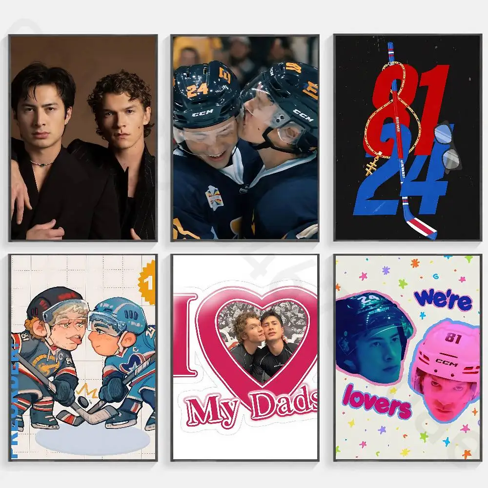 Popular TV H-Heated R-Rivalry new group Poster HD home decor sticky wall waterproof home living room bar aesthetic decor