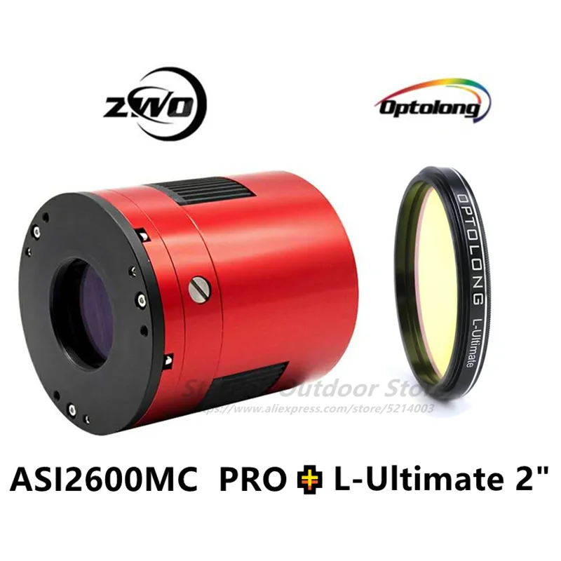 [Surprise] ZWO ASI2600MC PRO USB3.0 COOLED COLOR ASTRONOMY CAMERA AND OPTOLONG L-Ultimate 2”/L-eXtreme 2