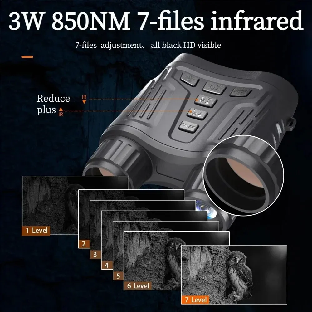 

NV2180 Night Vision Binoculars 4K Video 36MP Infrared Goggles Digital Telescope for Hunting Camping