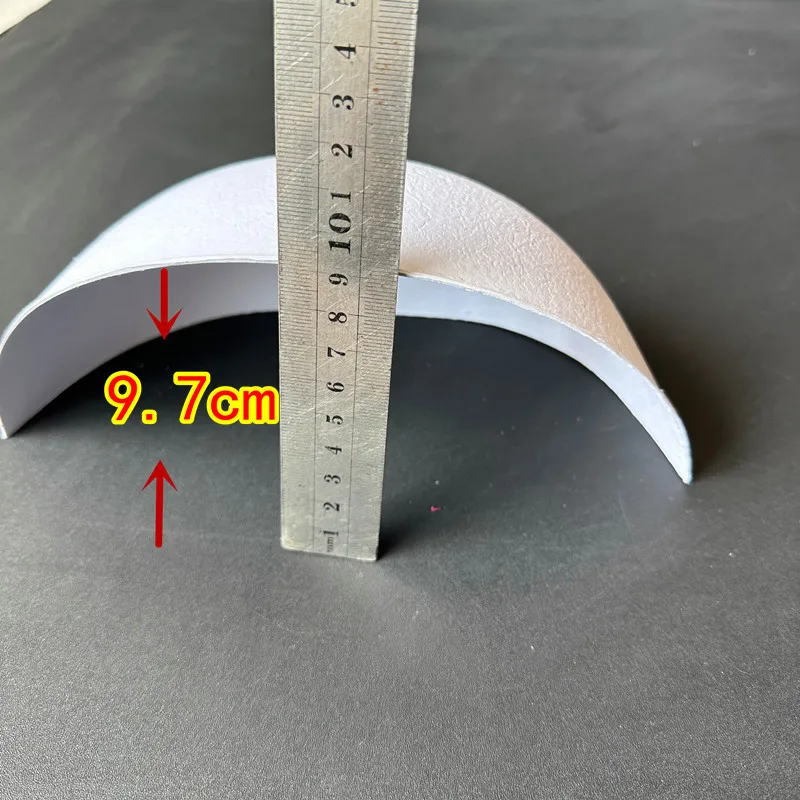 50pcs Paper Pulp Baseball Cap Support Insert White 3D Structure Hat Shaper Protective Anti-Pressure Cushion Display Holder