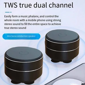 Speaker nirkabel konduksi tulang-dudukan pengisap, suara hi-fi TWS bass yang disempurnakan, loop yang dapat dikenakan, fitur resonansi audio dinamis 6 penjualan terbaik lenovo k3 - №