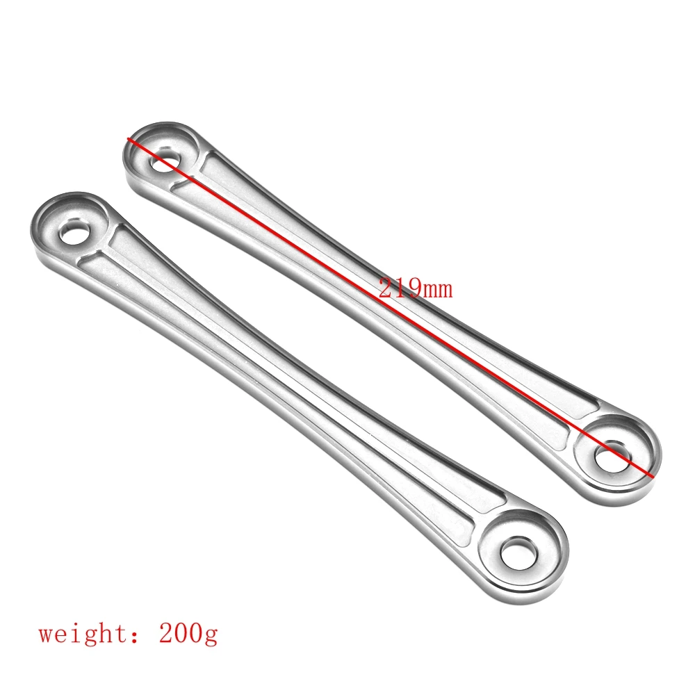 Motorcycle accessories Low suspension lower link kit drop height For Kawasaki Ninja H2 SX 2018-2021 30mm.