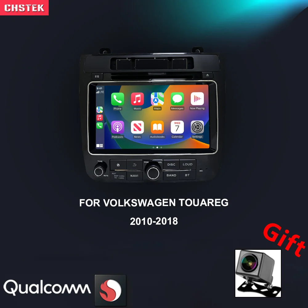 

CHSTEK 8" Car Radio Android 13 Carplay For Volkswagen VW Touareg 7P 2010-2018 Multimedia Navigation Bluetooth WIFI 4G Automotiva