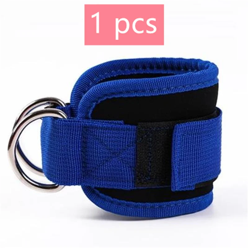 1/2/4 Stuks Kabel Enkelbandjes Dubbele D-Ring Verstelbare Enkelboeien Gym Workouts Bilspieren Benen krachttraining Brace Ondersteuning Sport