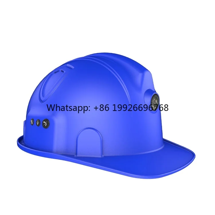 

Smart Safety Adult Hard Hat GPS Positioned ABS Material for Construction Site Gas Mining Firm Smart Helmet for Miners