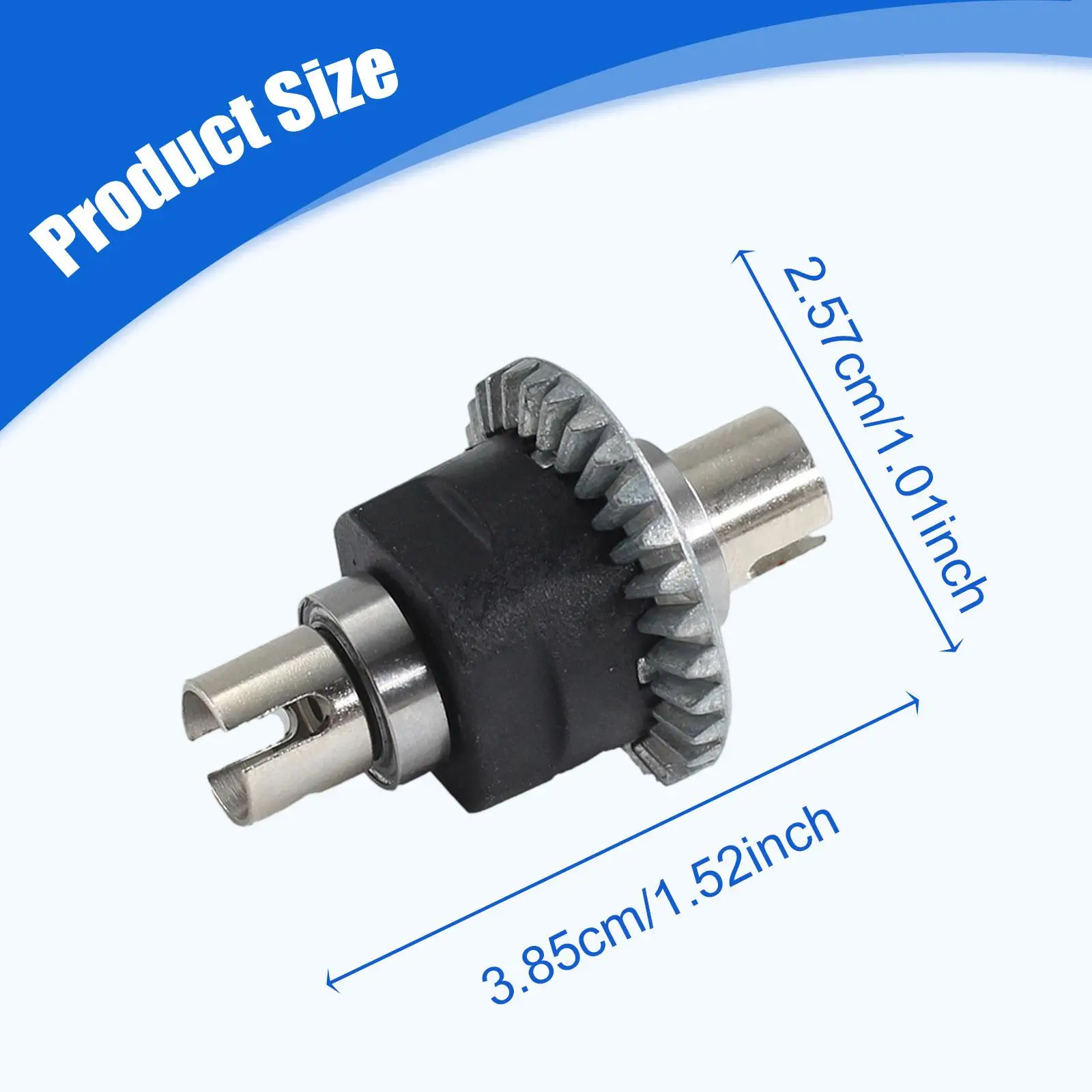 1:18 RC سيارة التفاضلية RC ملحقات السيارة إمدادات قوية استبدال المعادن ملحق استبدال ل 18101Pro 18103Pro شاحنة الزاحف #6