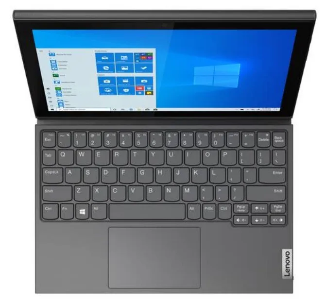 Para Lenovo Ideapad Duet 3i tablet 10,3 ''2020 2-en-1 Duet 3 tableta 10,3 pulgadas Notebook TPU cubierta del teclado del ordenador portátil Protector de la piel