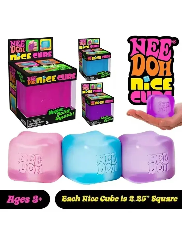 2026 Neuer Neadoh Nice Cube Sensorischer Fidget-Würfel Spielzeug Anti-Stress-Blöcke Stressabbau-Puzzle Druckentlastungs-Souvenir Quetschspielzeug
