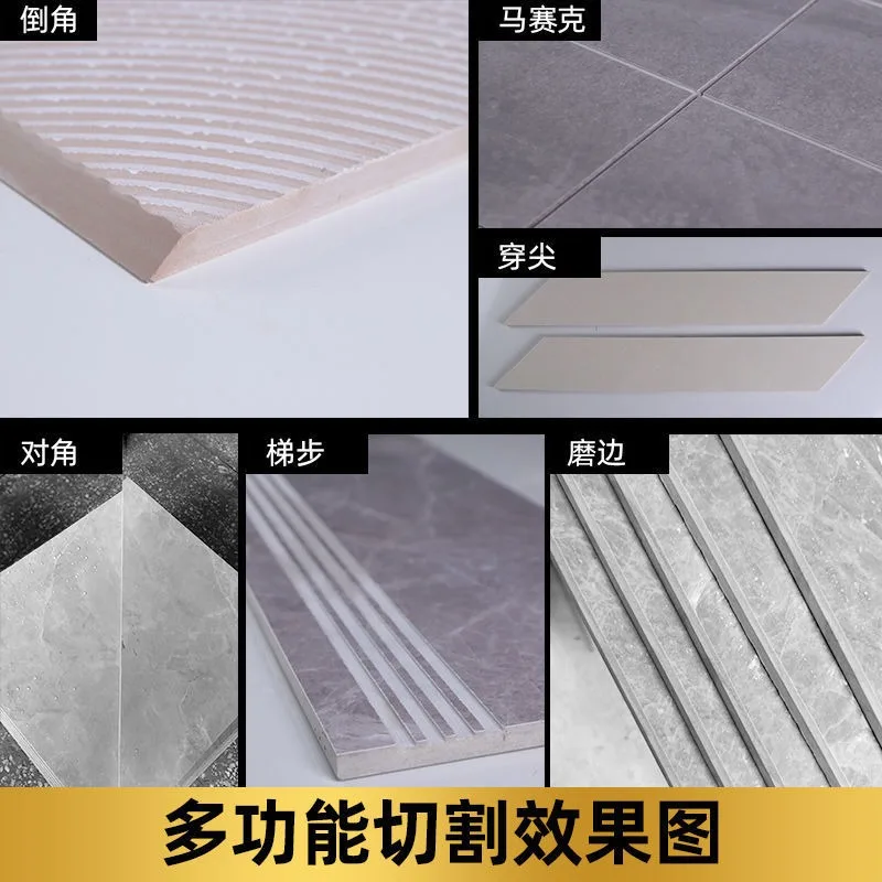 Fully automatic multi-function electric water jet stone 45 degree chamfering water cutting