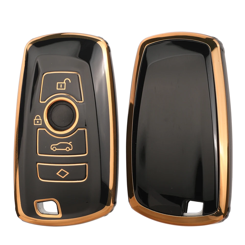 jingyuqin New Arrival TPU Car Key Shell Case Fob For BMW 520 525 f30 f10 F18 118i 320i 1 3 5 7 Series X3 X4 M3 M4 M5