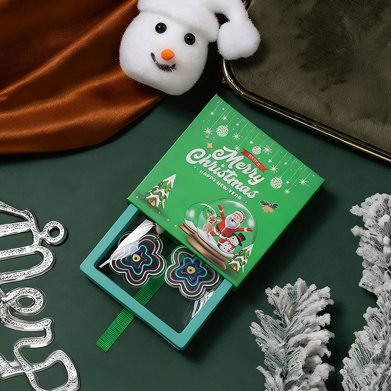 

2026 New Arrival Christmas Jewelry Storage Box Pendant Necklace Earrings Italian Module Charm Bracelet Gift Storage Box Case