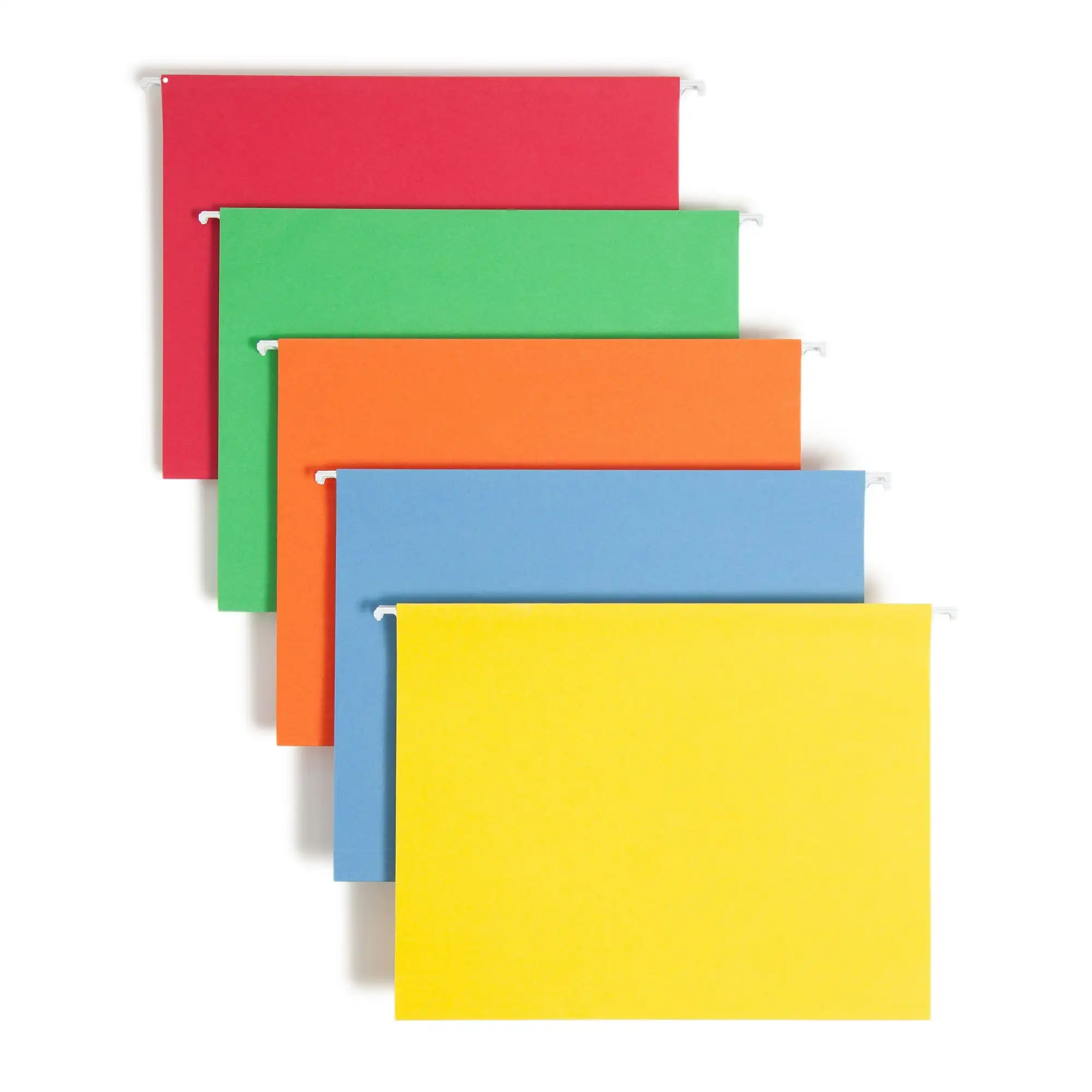 

Smead 64059 Hanging File Folders, 1/5 Tab, 11 Point Stock, Letter, Assorted Colors, 25/Box