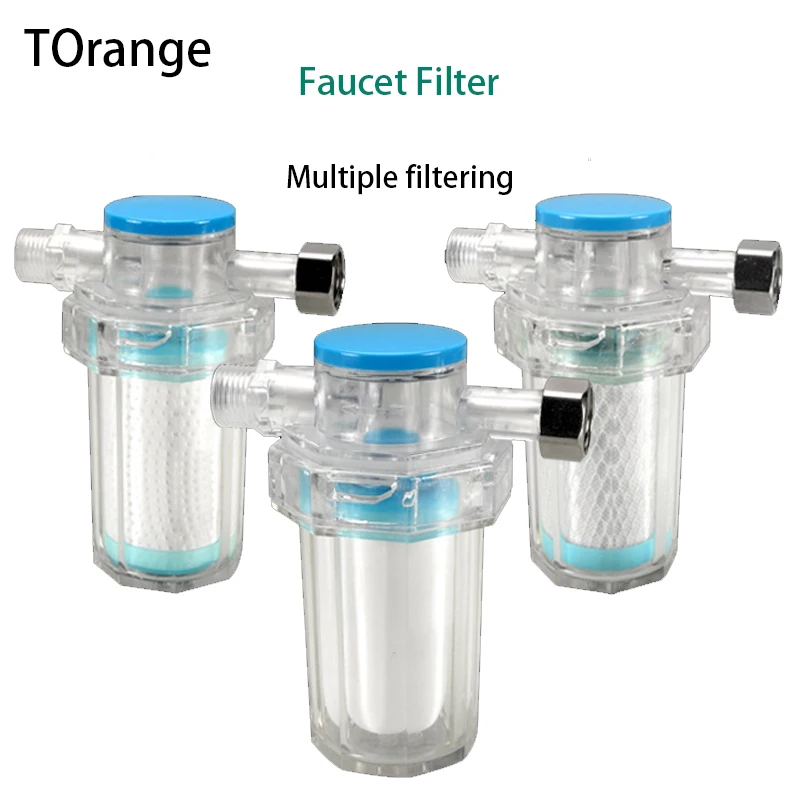 Kitchen Faucet Filter Horizontal Household Tap Water Front Water Filter Water Heater Toilet Angle Valve Water Purifier