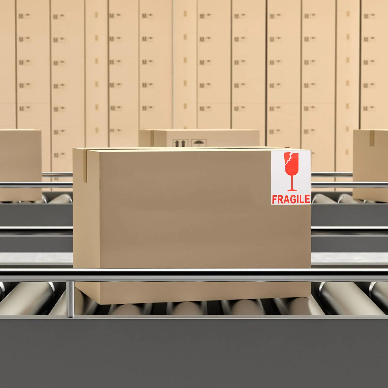 ملصقات تحذيرية هشة، ملصقات لاصقة بمقبض لوح نحاسي، صناديق نقل آمنة، علامات السلامة المرورية، تغليف الشارات