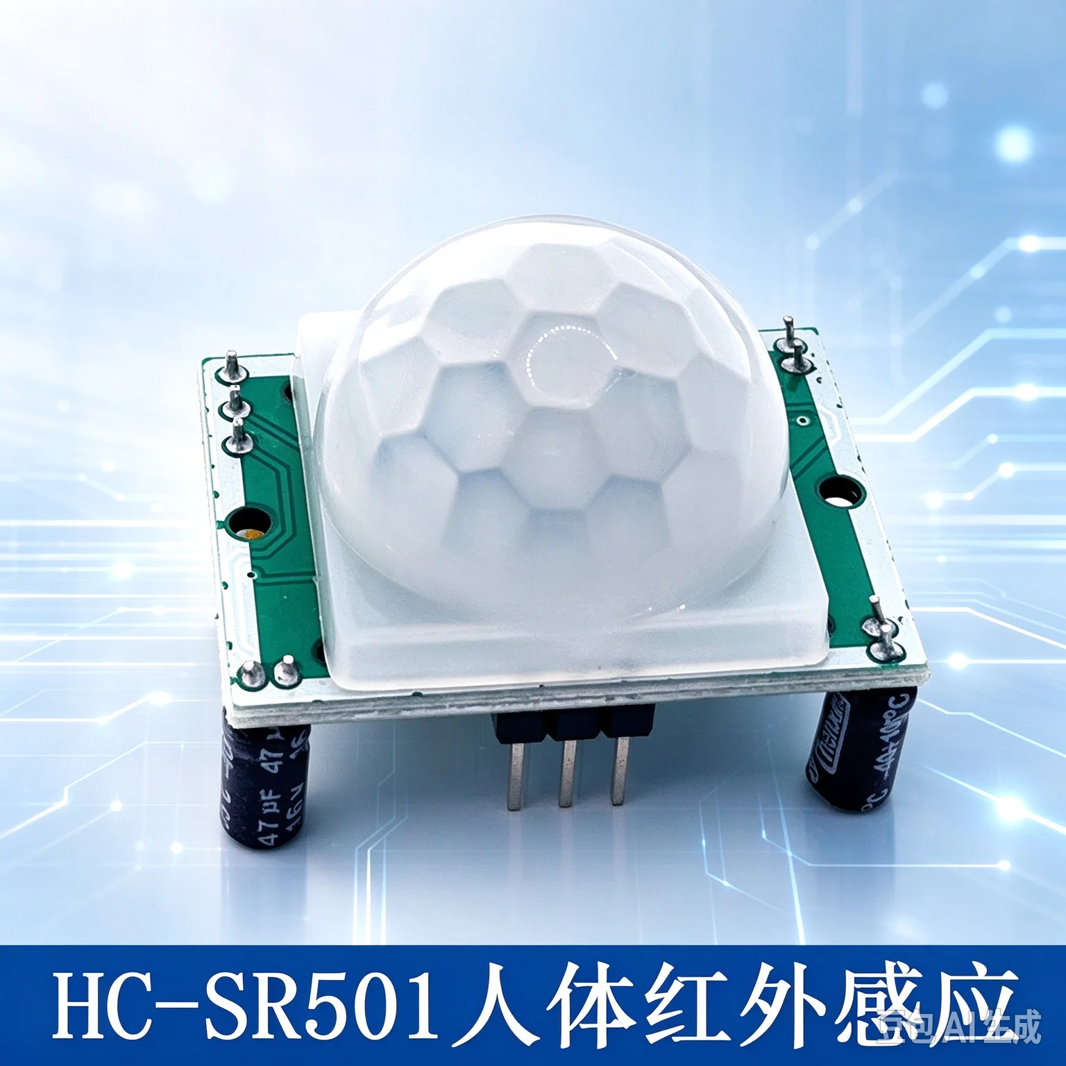 Detect HC-SR501 PIR Motion Sensor Module for Infrared Human Body Induction Probe  10pcs