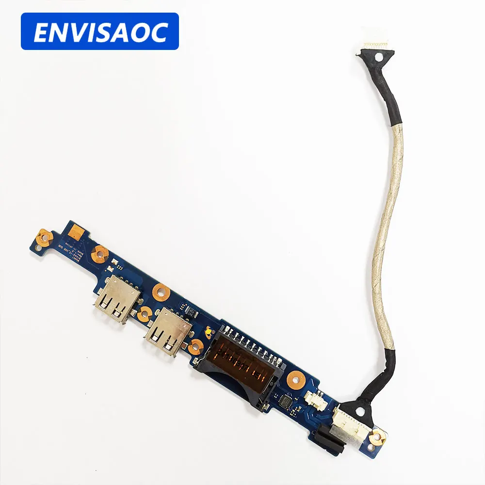 OEM For Samsung ATIV NP880Z5E NP870Z5E NP770Z5E NP780Z5E NP670Z5E Laptop Card Reader USB Jack Port Switch Power Button Board