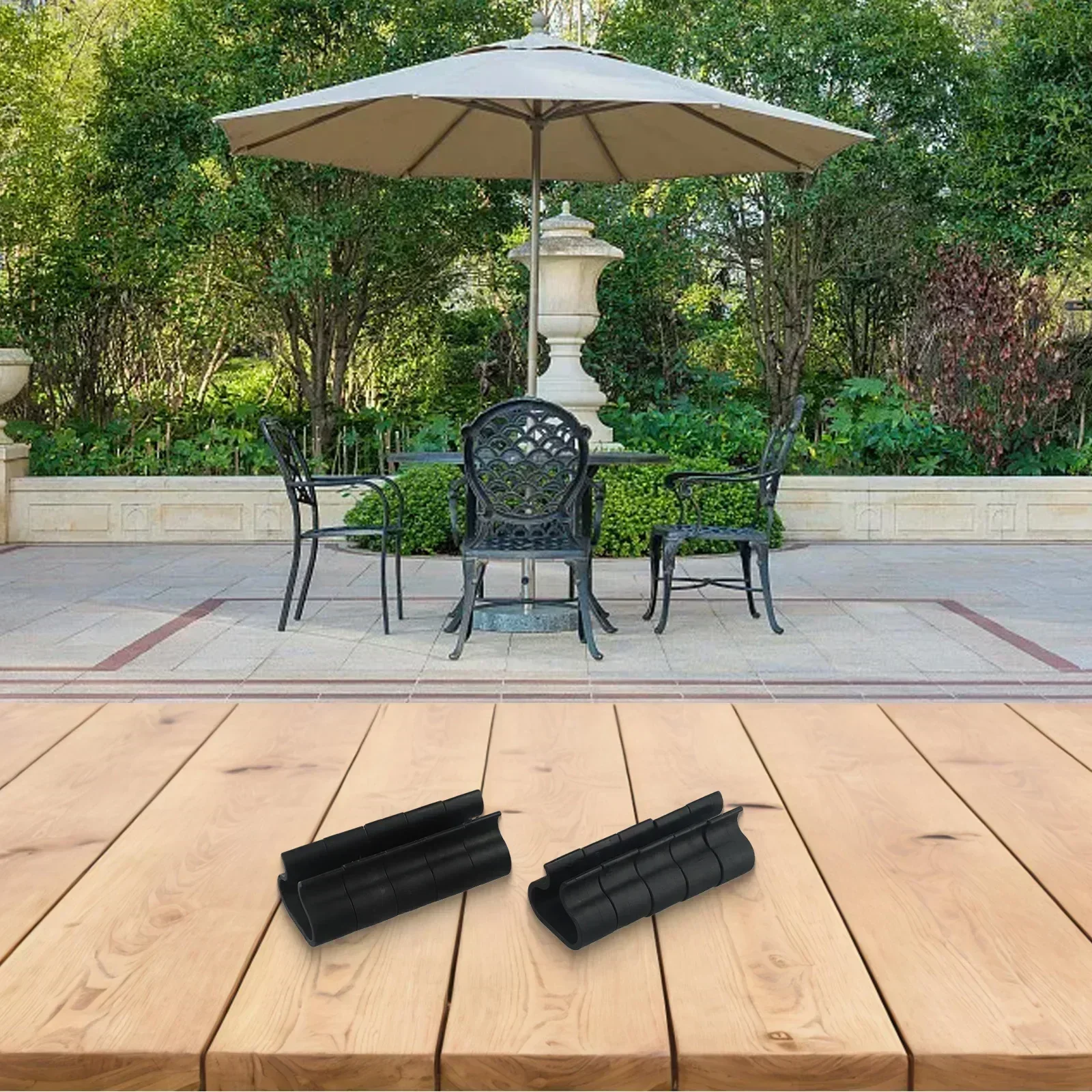 

Amazing Product Patio Furniture Clips Outdoor Securely Connect Sturdy Heat Resistant Package Content Patio Furniture