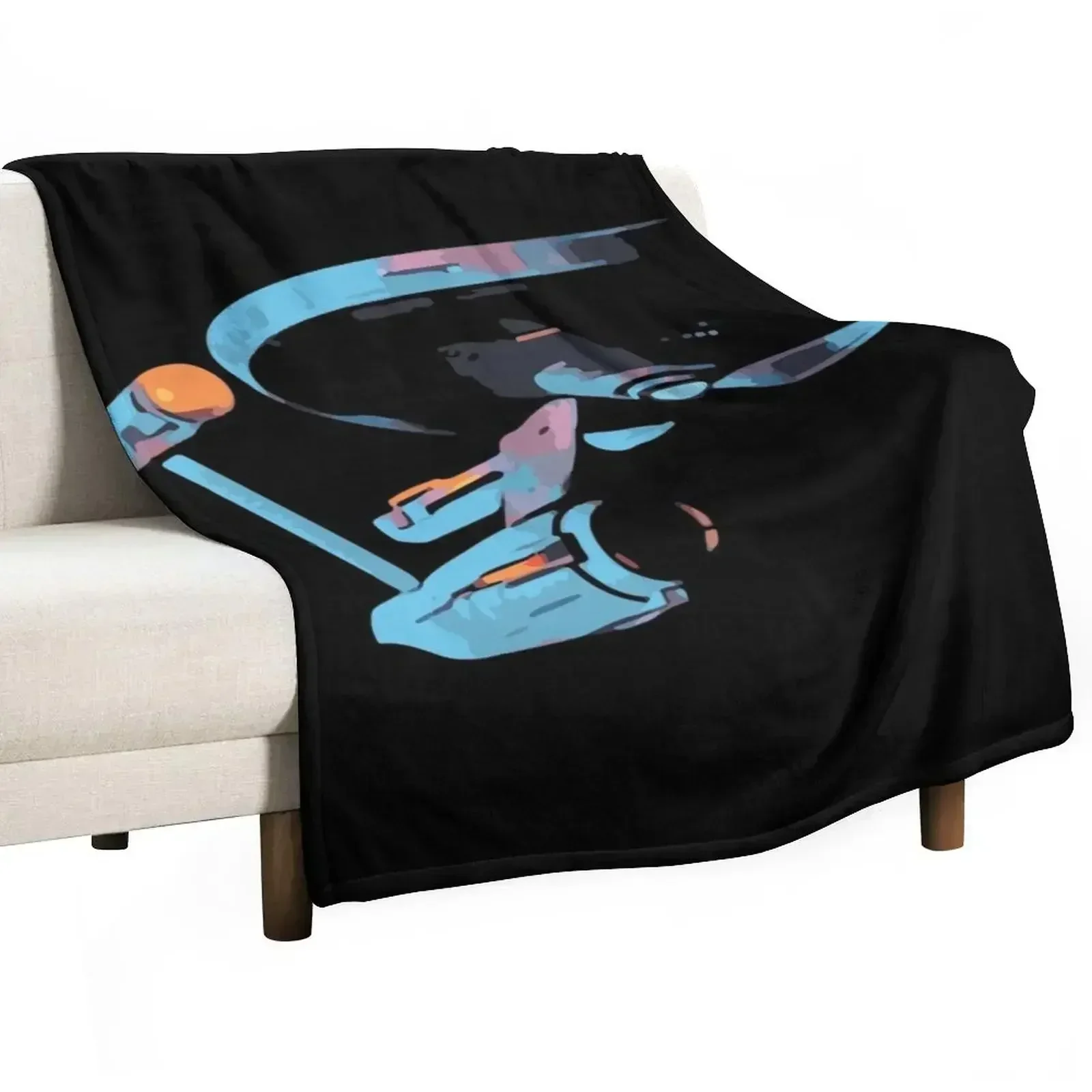 

To boldly go Throw Blanket Giant Sofa Plaid Blankets