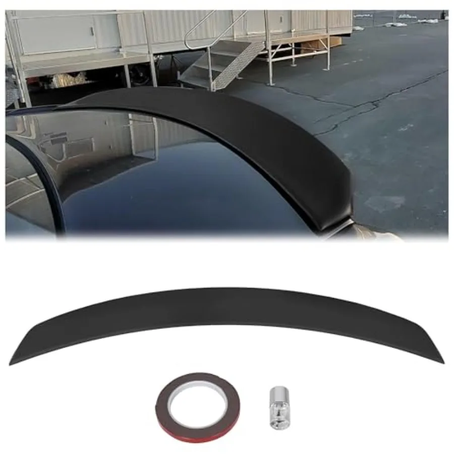 

Rear Trunk Spoiler Lid Wing Compatible with 2011-2023 Chrysler 300 300C 300S Factory Style Rear Winglet Lip Tail Lid