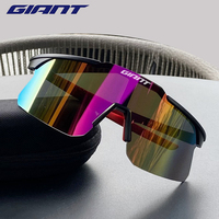 GIANT Cycling Glasses Unisex Anti-Fog Anti-Scratch  Anti-Slip Nose Pad HD Lens Outdoor Bike Accessories with case