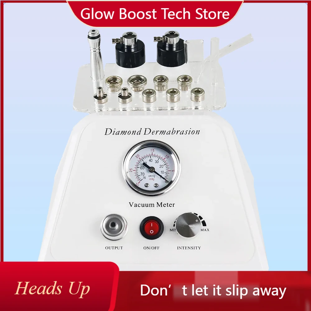 

NYProfessional 3 in 1 Diamond Microdermabrasion Machine Facial Diamond Peeling Machine Exfoliation Face Deep Cleaning Skin Care