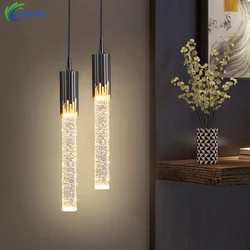 Luxo moderno Cristal Lâmpadas Pingente, Home Decor, Cabeceira Pendurado Luz, Sala De Estar, Cozinha, Quarto Lustre De Teto