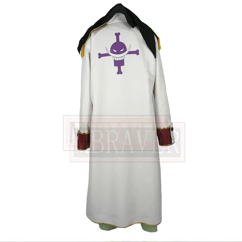 

ff34Whitebeard Эдвард Ньюгейт Хэллоуин униформа косплей костюм на заказ любой размер