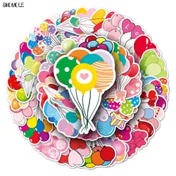10/30/50pcs adesivi Bouquet di palloncini regalo fai da te giocattoli per bambini valigia per Laptop Skateboard telefono decalcomanie per chitarra Graffiti Cartoon Sticker