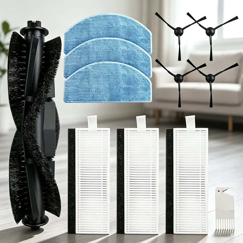 12-Piece Accessory Kit For Tikom G8000 / G8000 Pro-, For Honiture For G20 Robot Vacuum Replacement Accessories