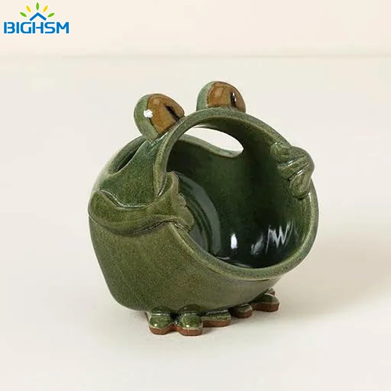 1 pz Frog Phone Stand creativo resina amplificatore di suono Mobile supporto per telefono altoparlante supporti per telefono unici supporto da scrivania