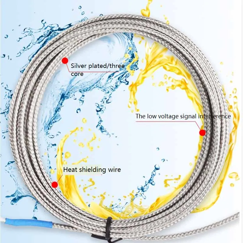 1Pcs Ring Thermocouple Injection Molding Machine Barrel Temperature Wire Stainless Steel O-Type Thermocouple