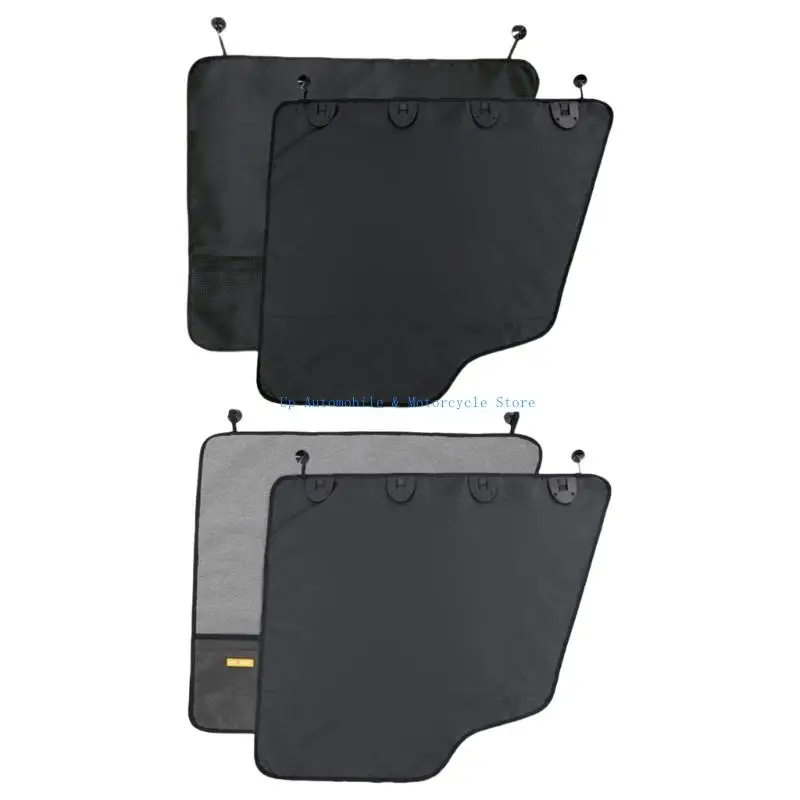 

270E Защита двери автомобиля для собак, защита домашних животных для двери автомобиля, водонепроницаемая, быстрая установка, для