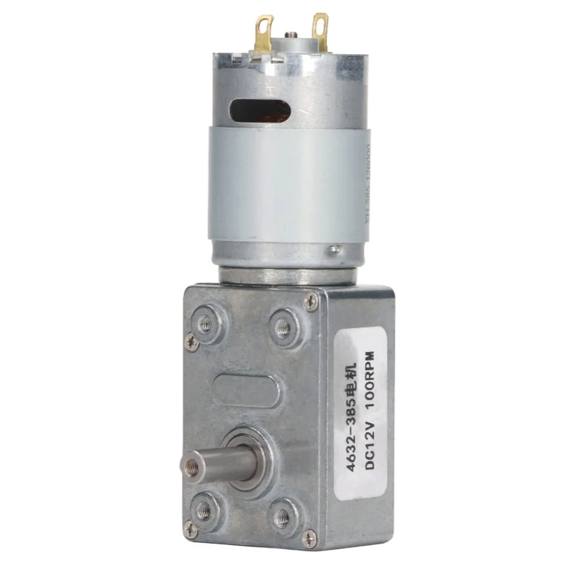 

Мотор-редуктор с червячной передачей, самоблокирующийся, DC 12V, CW/CCW, для оконных и дверных приводов, 60/100 об/мин