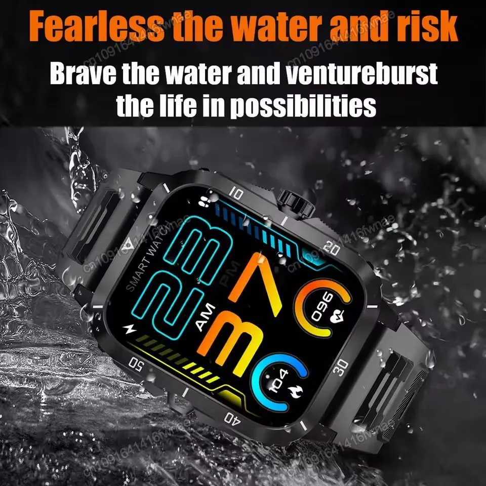 Smart Watch 3ATM Waterproof 1.96