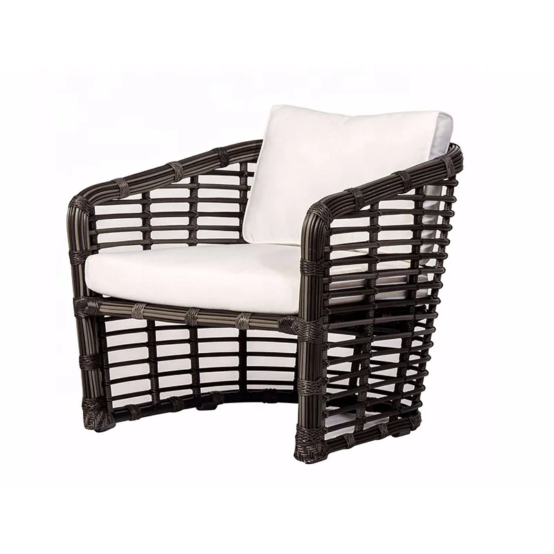 For Living Room Aluminum Outdoor Garden Furniture Set Rope Furniture Set Outdoor Nordic Rattan Garden