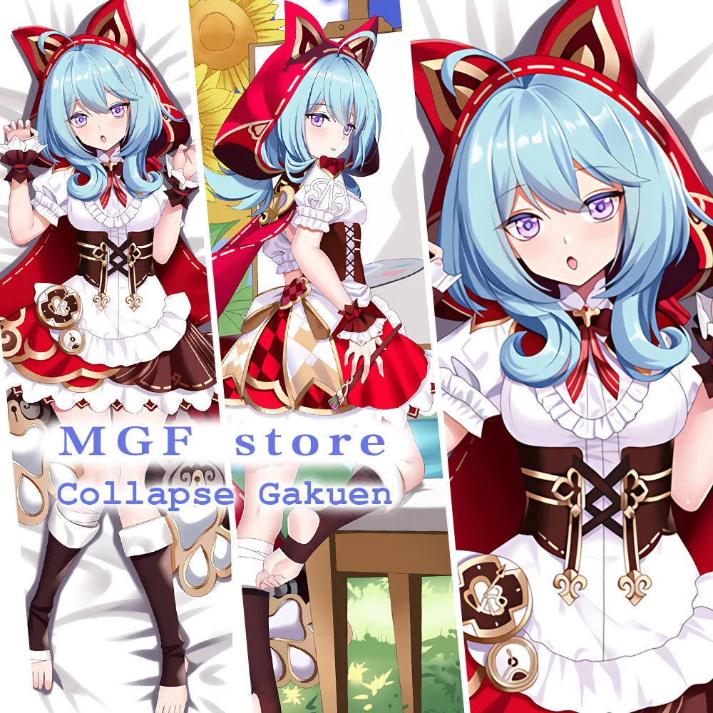 

Складная наволочка Gakuen дакимакура пакинакина, 2-сторонняя мягкая подушка, искусственная наволочка с рисунком из аниме