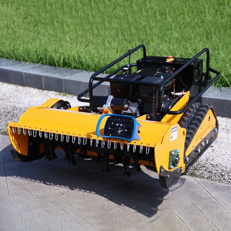 Customized CE EPA Approved All Terrain Remote System Flail Lawn Mower DIY Industrial Grade