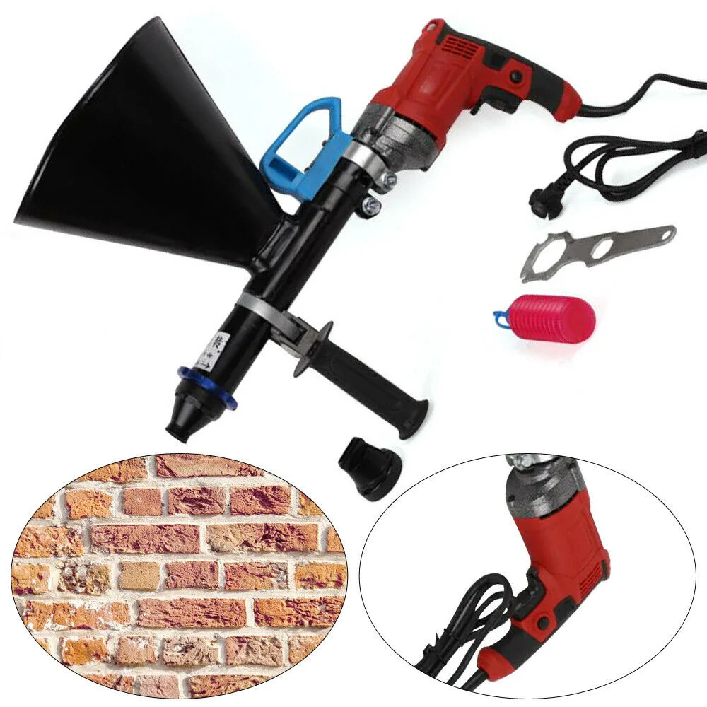 Automatic Concrete Cement Mortar Caulking Gun Grouting Machine Injection Pump Portable Cement Filling Fit for Glue 110V/220V