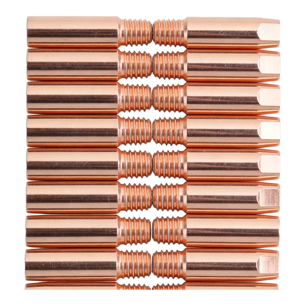 For MAG Welding Pink Welding Nozzle Kit Copper Welding Tips Kit Welding Earthenware Nozzles Thermal Conductivity